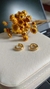 Brinco Argola Semijoia Folheado Em Ouro 18k