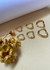 Trio Argola Coração Folheado Em Ouro 18k - comprar online