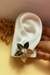 Brinco Flor Folheado Em Ouro 18k na internet
