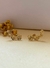 Brinco Ear Cuff Flor Folheado Em Ouro 18k