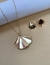 Conjunto Concha Folheado Em Ouro 18k