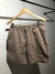 SHORTS SARJA POLO MARROM CLARO