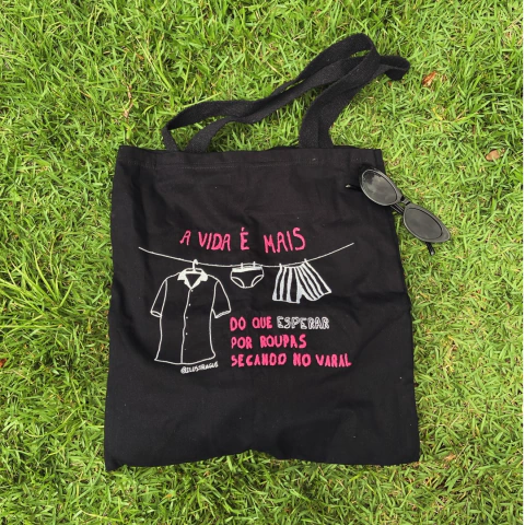 Ecobag - A vida é mais do que esperar - comprar online