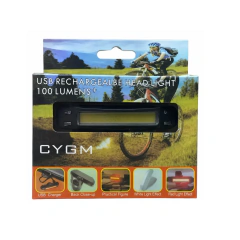 LUZ CYGM TRASERA DE 100 LM RECARGABLE USB en internet