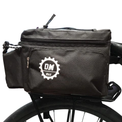 BOLSO TRASERO DM BIKE CON 3 CIERRES + PORTA BOTELLA