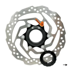 Imagen de DISCO DE FRENO SHIMANO DEORE RT10 160MM CENTER LOCK - SIN CAJA