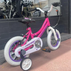 BICICLETA FIRE BIRD R12 NENA CON RAYOS, CAMARAS Y CUBIERTAS