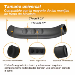 FUNDA SILICONA MANIJA FRENO MONOPATIN BICICLETA SET X2 - CHACBIKES