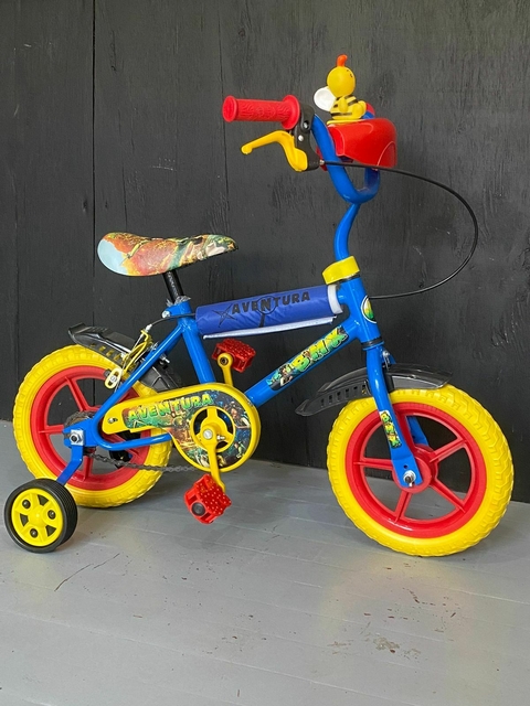 BICICLETAS DE NIÑO RODADO 12 PLASTICAS