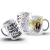 Caneca de Porcelana Personalizada - Brindes Personalizados na For U Brindes 