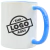 Caneca de Cerâmica Personalizada 325ml com Interna e Alça Colorida - Brindes Personalizados na For U Brindes 