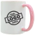 Caneca de Cerâmica Personalizada 325ml com Interna e Alça Colorida