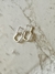 2X1 Aro Rectangular con y sin brillos en Acero con baño de Plata