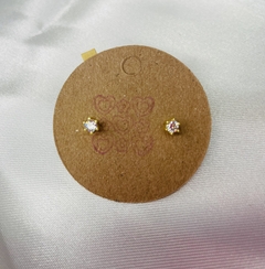 Aretes de zirconia. - comprar en línea