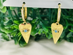 Aretes de corazón - comprar en línea