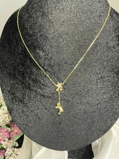 CADENA CON DIJE DE OSITO Y ESTRELLAS en internet