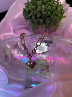 PULSERA DE CORAZÓN INFLADO. en internet