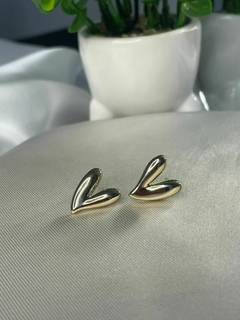 BROQUELES DE CORAZÓN ALARGADO - comprar en línea