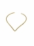 Choker Isabela Dourada Folheado a ouro 18k