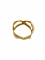 Bracelete Alice Dourado Detalhe Vazado Folheado a ouro 18k na internet