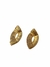 Brinco Lilian Dourado Folheado a ouro 18k - comprar online