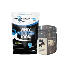 COMBO WHEY HEALTHTIME 900G + CREATINA 300G MAX