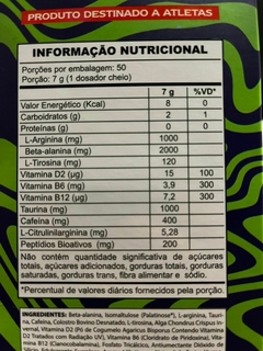 PRÉ TREINO INSANE MAD 350G - comprar online