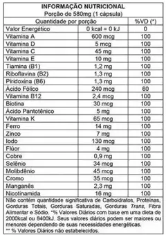 Multivitaminico 90 Comprimidos - Dux Nutrition - comprar online