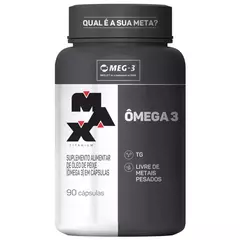 Ômega 3 meg 90 Comprimidos - Max TItanium