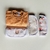 CONJUNTO OCRE - BODY MANGA CORTA Y SET DE 3 BABTIAS - tienda online