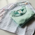 CONJUNTO VERDE AGUA - BODY MANGA CORTA Y SET DE 3 BABTIAS - comprar online