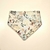 BABERO BANDANA- COLIBRIES- VERDE AGUA