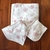 JUEGO DE TOALLON, BANDANA Y BABITA ROSAS