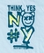REMERA NY - CELESTE - comprar online