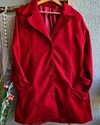 SACO DE PAÑO ROJO