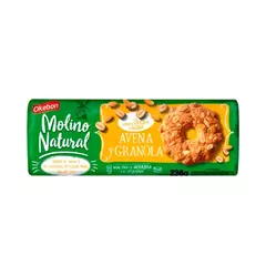 GALLETITA MOLINO NATURAL AVENA Y GRANOLA X 231 Grs - OKEBON
