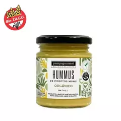 HUMMUS DE POROTO MUNG ORGÁNICO X 190 GR - PAMPAGOURMET