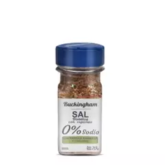SAL DIETETICA C/ PAPRIKA AHUMADA Y ORÉGANO X 70 GR - BUCKINGHAM