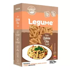 PASTA FUSILLI QUINOA CHIA X 284 GR - LEGUME