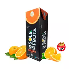 JUGO DE NARANJA 100% FRUTA X 1L - SOL&FRUTA