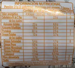 GALLETITAS PANAL SABOR VAINILLA X 222 GR - OKEBON - comprar online