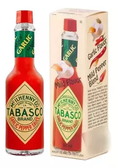 SALSA GARLIC PEPPER SAUCE X 60 ML - TABASCO - comprar online