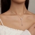 Colar de Prata Feminino e Zircônia Longo - 50,5cm - comprar online