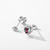 Brinco de Prata 925 Amor eterno - comprar online