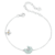 Pulseira de Prata Feminina Beija Flor