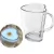 Caneca de Vidro de coração