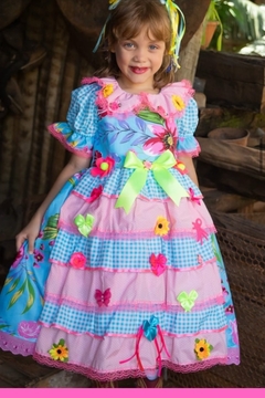 VESTIDO MAITÊ AZUL - comprar online