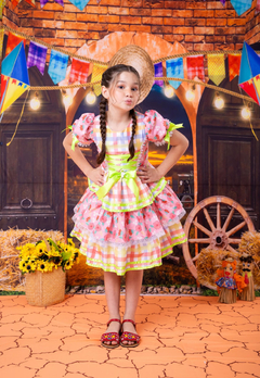 VESTIDO MAJU ROSA na internet