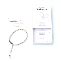 Pulsera Acero Borboleta