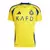 Camisa Al-Nassr I Ronaldo 24/25 - Torcedor Adidas Masculina - Amarela com detalhes em azul